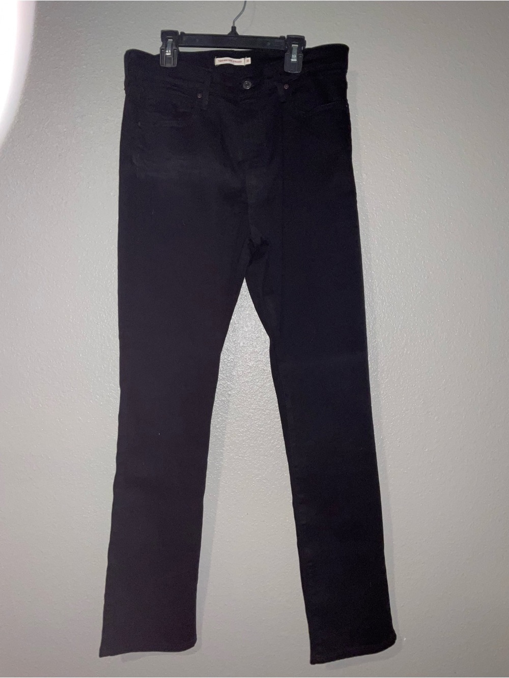 Levi's Men's Slim Straight Jeans in Black